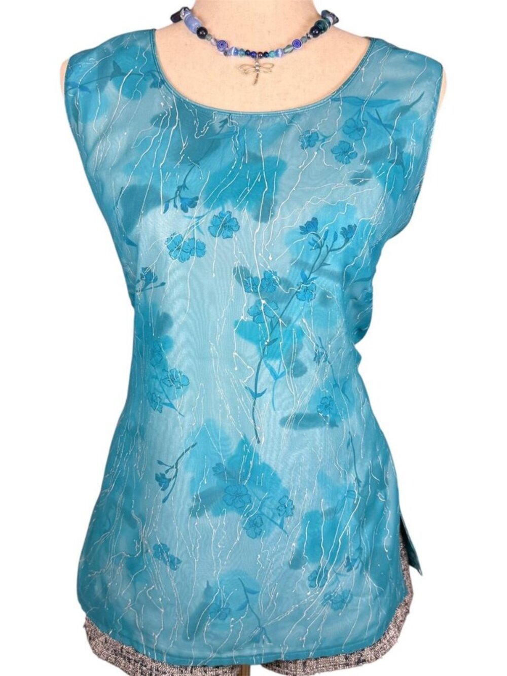 Nygård Collection Blue Tank Top